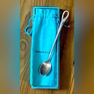 Tiffany & Co. Elsa Peretti sterling silver spoon.